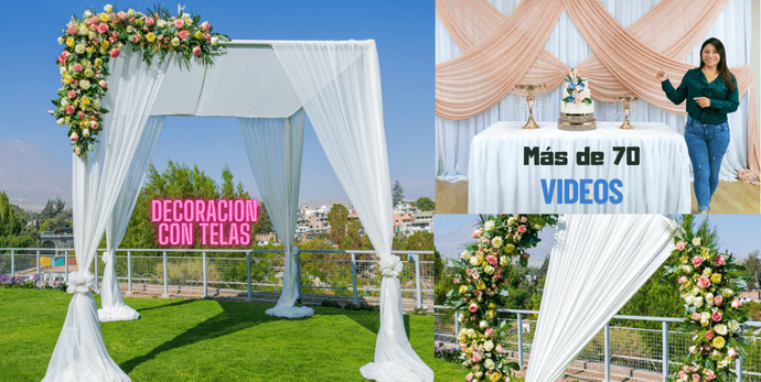 Decoración con Telas por Samantha